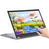 Tunhail PC Portatile 15,6 Pollici, Computer Portatile 2 in 1,16GB RAM 512GB SSD, AMD R3 3200U Laptop gaming, Schermo Touch IPS FHD 1920x1080 Rotazione a 360°, Supporto USB Mini-HDMI Type-C, Per Studio Lavoro
