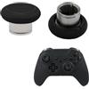 LiXiongBao 2 Pz Levette corte Elite Series 2 per controller Xbox Elite Series 2, Elite 2 Core, joystick analogici magnetici concavi corti per Xbox Elite Series 2 Core altezza standard,Nero