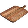 Cole & Mason H722133 Barkway Tagliere da Cucina in Legno di Acacia Grande, Vassoio da Aperitivo e Per Tagliare Verdure, Formaggi, Frutta, Pane, 520mm x 320mm x 20mm, Non Adatto per Lavastoviglie