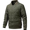 Generico Leggero Uomo Giacca Trapuntata Leggero Giubbino Casual Autunnale Inverno Giubbotto Bomber Baseball Cerniera Elegante Slim Fit Mezza Stagione Antivento Sportiva Outdoor Manica Lunga giacca da uomo