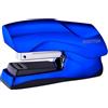 Bostitch Office Cucitrice resistente, capacità 40 fogli, senza inceppamento, mezza striscia, si adatta al palmo della mano, per classe, ufficio o scrivania, blu metallizzato