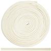 Aerzetix - C72040 - Nastro bordatore sbieco Banda Decorativa 4.5 Metri x 10mm - in Poliestere 50% e Cotone 50% - Colore Bianco Naturale - passamaneria gallone Vestiti Cuscini trapunte