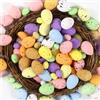 YouYuer 100PCS Uova di Pasqua Colorate,Mini Uova Pasquali,Uova di polistirolo maculate Colorate Uova di Uccello Pasqua Decorazione Uova Artificiali plastica Uovo di Schiuma Piccole