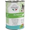 Generico Marpet Umido Cane, alimento completo per cani adulti di tutte le taglie Grainfree (senza cereali), Monoproteico gusto AGNELLO | 6 scatolette da 400 grammi l'una.
