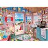 Ravensburger - Puzzle La casa al mare, 1000 Pezzi, Idea regalo, per Lei o Lui, Puzzle Adulti