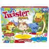 Hasbro Gaming- Twister Junior Game, Animal Adventure-Tappetino 2 Lati, 2 Giochi in 1, Gioco per Interni, per 2-4 Giocatori, Singolo, Multicolore, Taglia Unica, HAS-F7478