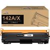 colorfly 142A W1420A Toner 142X W1420X Compatibile per HP Cartucce Toner per HP Laserjet M110 M110w M110we MFP M139 M139we M140 M140w M140we (1 Nero, Nessun chip)