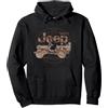 Jeep Willys MA Star Felpa con Cappuccio