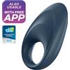 Satisfyer Mighty One - anello vibrante intelligente (blu)