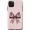 Lemur Coquette Aesthetic Girls Women Gif Coquette Bow Lemur Anello Coda Modello Ragazza Mamma Rosa Custodia per iPhone 11 Pro Max
