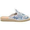 MACARENA IMA52 ESPADRILLES CIABATTA ANGELA CIELO BLANCO