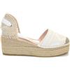 MACARENA JAVA27 ESPADRILLES SANDALO CON ZEPPA E PLATEAU ADALA CRUDO