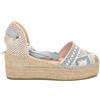MACARENA JAVA27 ESPADRILLES SANDALO CON ZEPPA E PLATEAU ADALA JEANS
