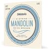 D'Addario EJ62 Set 80/20 Bronze per Mandolino, Tensione Bassa, 10-34