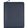 Finocam - Portadocumenti A4-210x297 mm Pelle Andrea con Spirale ad Annelli Blu