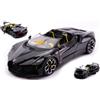 Burago BUGATTI W16 MISTRAL CABRIOLET BLACK 1:18