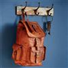Vintage Borsa in pelle zaino borsa valigetta vera uomo marrone laptop originale vintage
