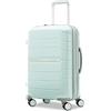 Samsonite Freeform - Valigia rigida espandibile, con ruote doppie, Verde menta, Carry-On 21-Inch, Freeform Hardside espandibile con doppie ruote girevoli