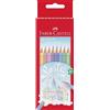 FABER-CASTELL 111211 - Pastelli colorati, confezione da 10