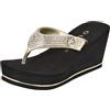 GUESS Donna SarralyFlip-Flop, Peltro 179, 3.5 UK