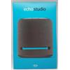 Amazon Alexa ECHO STUDIO NERO/ANTRACITE ALTOPARLANTE CON IL MIGLIOR AUDIO NUOVO