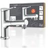 EISL VARIABILE NI075VARCR, rubinetto bagno lavabo, rubinetto da bagno con doccetta estraibile, miscelatore per lavabo con doccetta, miscelatore lavabo bagno, cromo