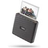 instax Fujifilm instax Link WIDE Mocha Grey - Stampante compatta per smartphone, Stampa a sviluppo istantaneo in grande formato WIDE, App per la personalizzazione delle foto, Dimensioni stampa 99x62 mm