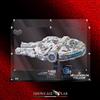 SHOWCASE LAB TECA IN PLEXIGLASS ACRILICO-SHOWCASE-PER LEGO 75375-MILLENNIUM FALCON-STAR WARS