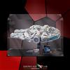 SHOWCASE LAB TECA IN PLEXIGLASS ACRILICO-SHOWCASE-PER LEGO 75375-MILLENNIUM FALCON-STAR WARS