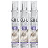 Guhl Set per capelli grigi, biondo chiaro, biondo chiaro e bianco, 3 x 100 ml - Colore 98 - Biondo argento - per capelli grigi, biondi chiari e bianchi - Tenuta delicata, volume e lucentezza del