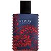 Replay - Signature Red Dragon For Man Eau De Toilette - Profumo Uomo dedicato a una personalità Audace e Misteriosa, Fragranza olfattiva Legnosa - Speziata. Flacone da 100 ML