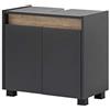 Schildmeyer Cosmo 146318 - Mobile base lavabo, 57 x 54,5 x 33 cm (L x A x P), grigio antracite