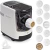 CLASSE ITALY PASTAIO Macchina per la Pasta con 12 trafile di cui 1 in Bronzo. 5 ANNI GARANZIA ITALIA, Pasta Maker, con bilancia, 800g di pasta per ciclo,16 tipi diversi di pasta.