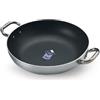 Baldassare Agnelli Pentole Agnelli FAMA10SEL36 Select Tegame in Alluminio, 2 Manici in Acciaio Inossidabile, 36 cm, Argento