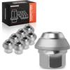Frankberg 8x Dado per ruota M12X1.5 Replace# 91AB1K024AC,91AB1K024AC | Compatibile con Ford Escort VI Berlina V VII Turnier, Fiesta II III Furgone, Escort IV V Turnier VI Cabriolet Turnier