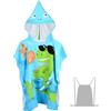 JORAKI Poncho da Bagno per Bambini, Asciugamano da Spiaggia per Bambini Teli Mare Accappatoio con Cappuccio per Ragazze Ragazzi Bambini Asciugamano 6-14 Anni