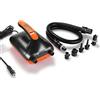 AGPtEK Pompa ad aria elettrica 20 PSI (1,378 Bar) Pompa ad aria elettrica digitale, funzione Smart Dual Stage & Auto-Off per una facile conservazione, ideale per tavole, gonfiabili e kayak