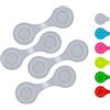 Thingles Catarifrangenti magnetici - Clip Catarifrangente da Corsa per Vestiti, Giacche, pettorine per Cani, Zaini - Clip ad Alta visibilità e LED - Perfetto per Il Gilet da Corsa