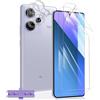 Yiunssy per Redmi Note 13 Pro plus 5G Pellicola Protettiva + Fotocamera Vetro Temperato 2+2 Pezzi,HD Film TPU Flessibile [Non vetro],Senza Bolle,Tocco Sensibile,Protector per Redmi Note 13 Pro plus 5G