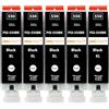 Amaprint 5 XL cartucce compatibili con Canon PGI 550 Nero per IP7250 IP8750 IX6850 MG5450 MG5550 MG5650 MG5655 MG6350 MG6450 MG6650 MG7150 MG7550 MX725 MX925