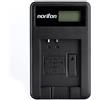 Norifon NP-BK1 LCD USB Caricatore per Sony Cyber-shot DSC-S750, DSC-S780, DSC-S950, DSC-S980, DSC-W180, DSC-W190, DSC-W370, MHS-PM5, Webbie HD, Webbie MHS-PM1 Fotocamera e Altro