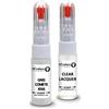 SD COLORS GRIS COMETE KNA compatibile con RENAULT New Touch Up Paint Pen Kit di riparazione 20 ML GRAFFI SPAZZOLA CODICE COLORE KNA GRIS COMETE (VERNICI+LACQUER)