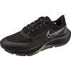 Nike W Air Zoom Pegasus 38 Shield, Scarpe da Ginnastica Donna, Black/Mtlc Dk Grey-Med Ash-Night Forest-Dk Smoke Grey, 40 EU