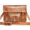 Originale Borsa a tracolla uomo vera pelle classica vintage messenger uomo laptop valig...