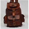Fatto a mano Zaino grande grande in vera pelle da uomo donna 16" borsa scuola per laptop