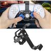 Generico Mini volante di stampa 3D per PS5 per PS5 Pro/slim Game Controller Accessori ausiliari di sostituzione