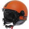 MOMODESIGN Momo Design casco jet Fgtr Classic 2206 - Arancione opaco
