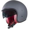 Garibaldi casco vintage jet G03X 2206 - Grigio opaco