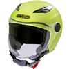 Garibaldi casco jet bimbi G01J - Giallo fluo opaco
