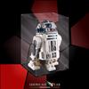 SHOWCASE LAB TECA IN PLEXIGLASS ACRILICO-SHOWCASE-TECA PER LEGO 75308-R2 D2-STAR WARS-DISPLAY